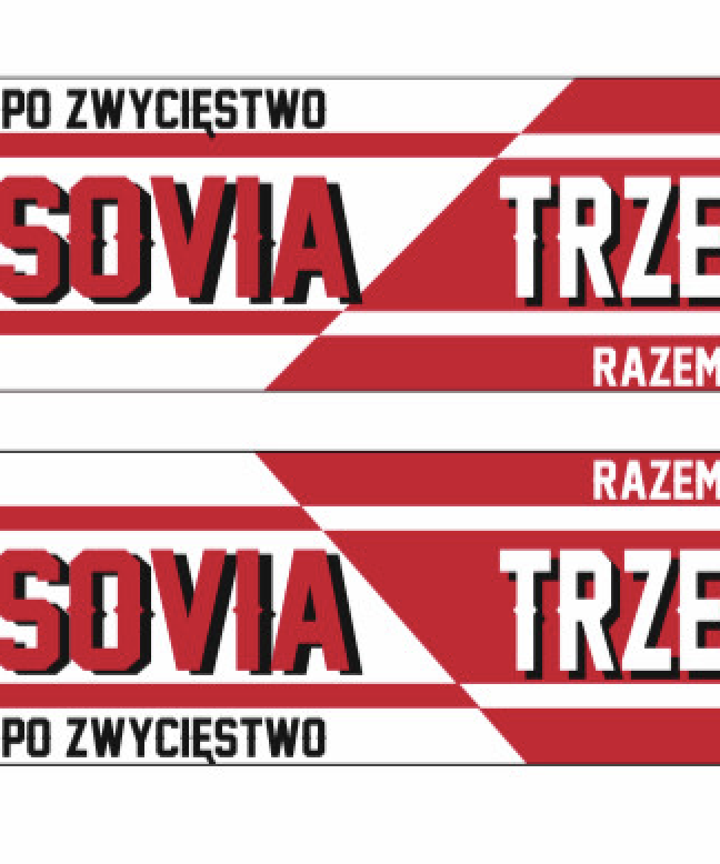 Szalik klubowy Lesovia Trzebieszów