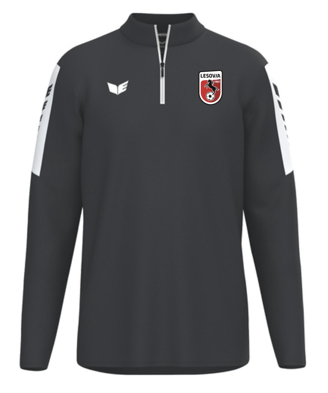 Bluza czarna ERIMA Intro Training top Junior